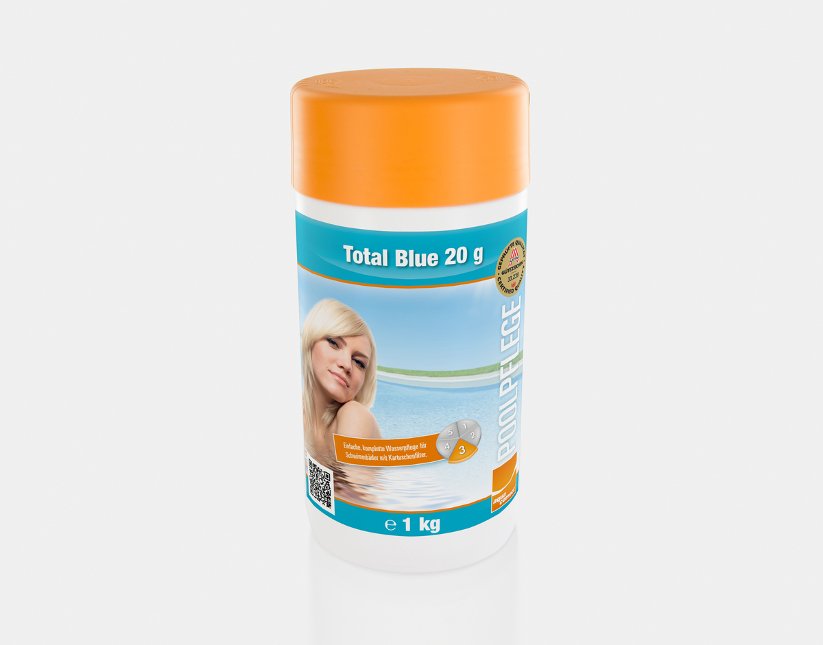 Aquacorrect - Total Blue klór multitabletta 20g 1kg