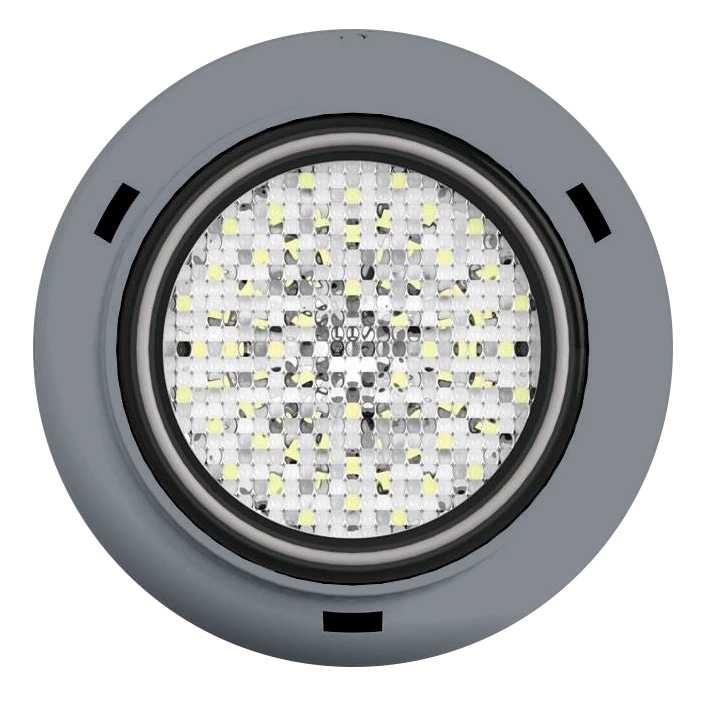 MIDI-Clicker WH 11W medence LED lámpa szürke előlappal MIDI-CLICKER WH 11W MEDENCE LED LÁMPA SZÜRKE ABS ELŐLAPPAL – 021324